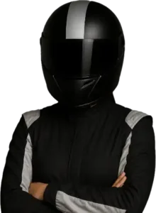 GRL Black Gray Female Driver