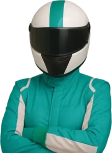 GRL Teal White Driver