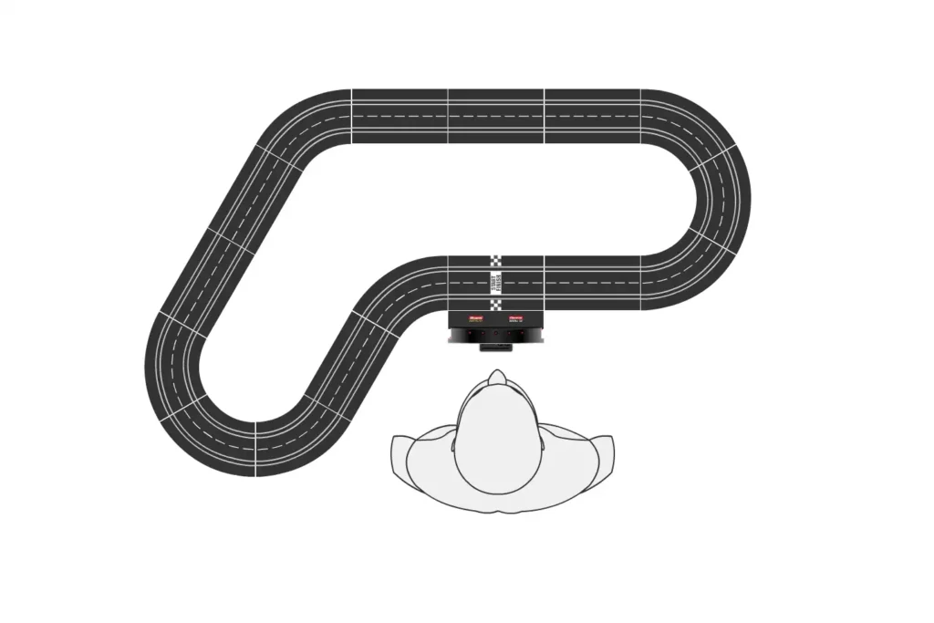 GRL Tunderloop slot car layout